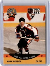 1990-91 Pro Set Mark Messier S Edmonton Oilers #349
