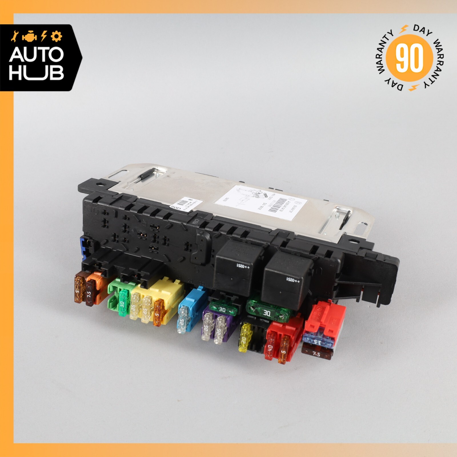 03-12 Mercedes R230 SL500 SL55 AMG SL550 Rear SAM Fuse Box Relay Module OEM