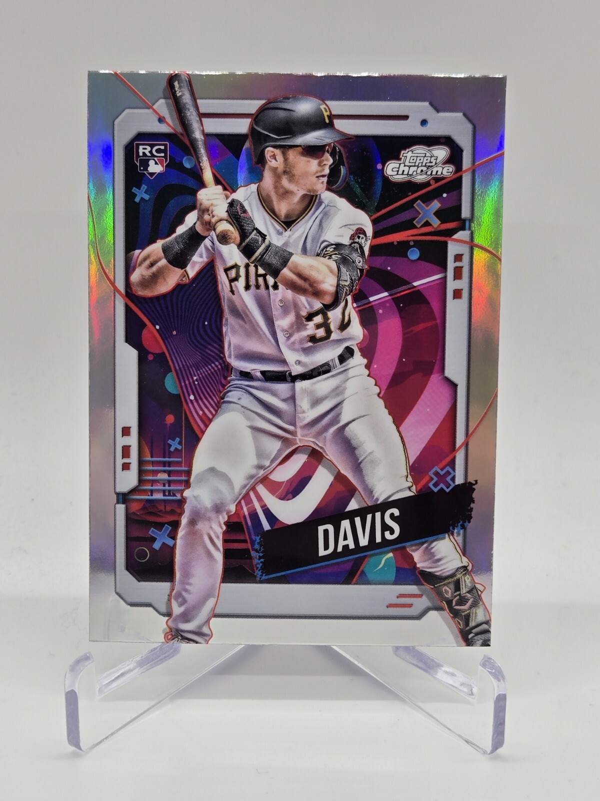 2024 Topps Chrome Cosmic Henry Davis RC Refractor #100 Pirates