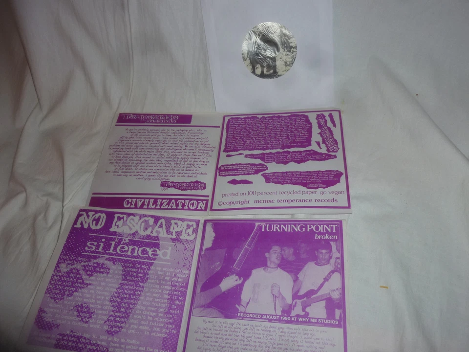 Rebuilding 7" Hardcore Sampler, No Escape Gorilla Biscits Turning Point Burn EP - Bild 3 von 4