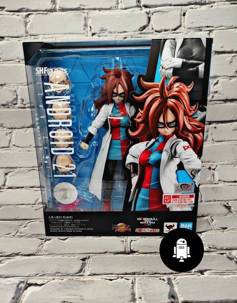 Bandai S.H Figuarts A-21 ANDROID 21 LAB COAT Dragon Ball Z Fighter Sh Figuarts
