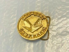 Belt Buckle - Mid-West Corvettes