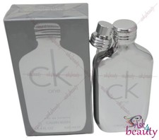 CK One Platinum by Calvin Klein 3.4oz Edt Spray for Unisex New In Box