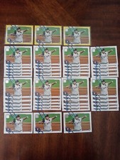 BLAKE TAYLOR RC LOT x(46) 2021 TOPPS #228 W. 3 WALGREENS YELLOW PARALLEL ASTROS