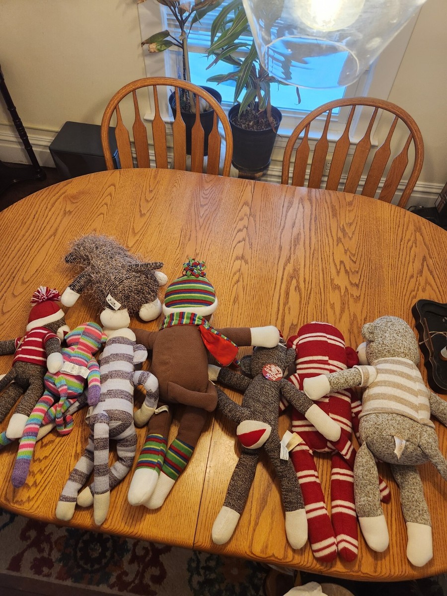 Sock Monkey Collection X8 | eBay
