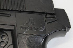 NAMCO NPC-103 GunCon Playstation PS PS1 Light Gun Controller Black Japan TESTED