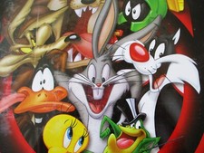 1,000 Piece Puzzle "Looney Tunes" That's All Folks  Aquarius Brand 20" X 28"