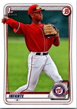 2021 1ST B0WMAN SAMMY INFANTE BD-48WASHINGTON NATIONALS  free combined shipping