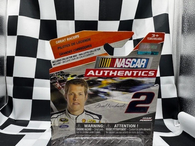 Nascar Authentics #2 Brad Keselowski Blue Deuce 1:64 Great Racers 2012 Diecast - Image 3 of 4