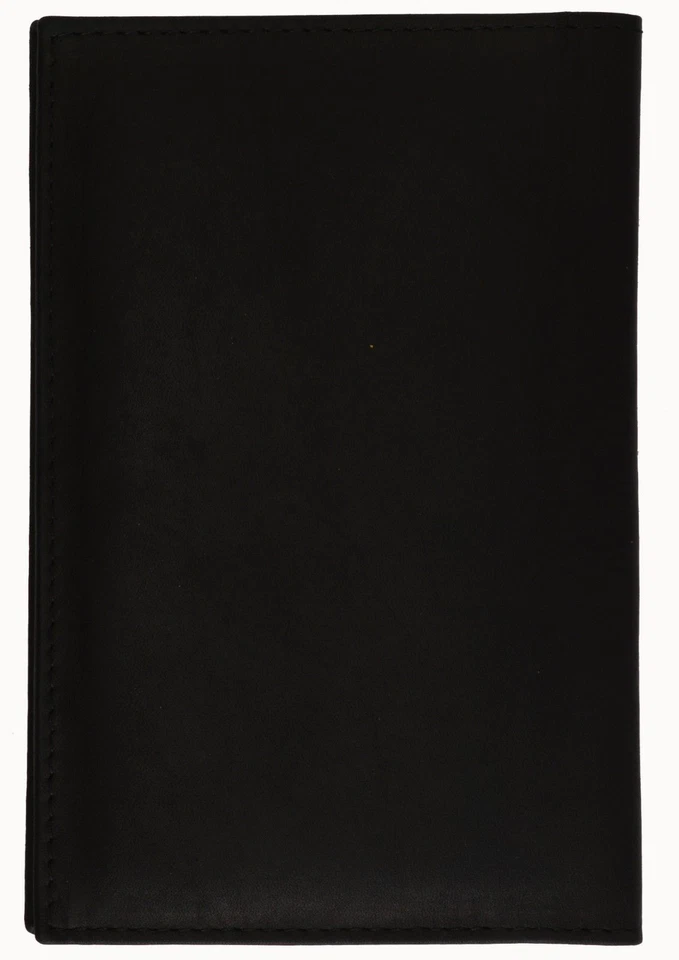 Organizador de pasaporte de cuero de viaje con soporte para tarjeta cubierta protectora billetera NY EE. UU. Foto 2 de 4