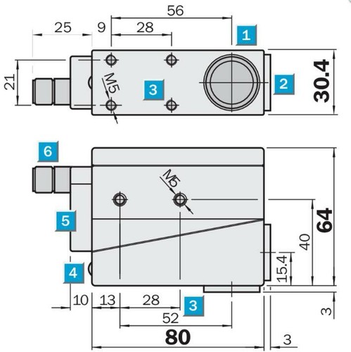 Sensore interruttore fotoelettrico SICK NT6-N112 NPN nuovo - Foto 5 di 5