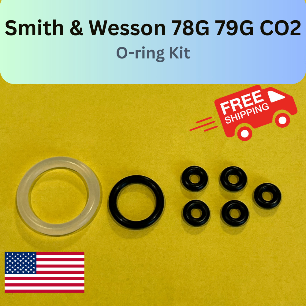 Smith & Wesson 78G 79G CO2 Pistol Seal Reseal Repair O-Ring Kit .22 cal .177 cal