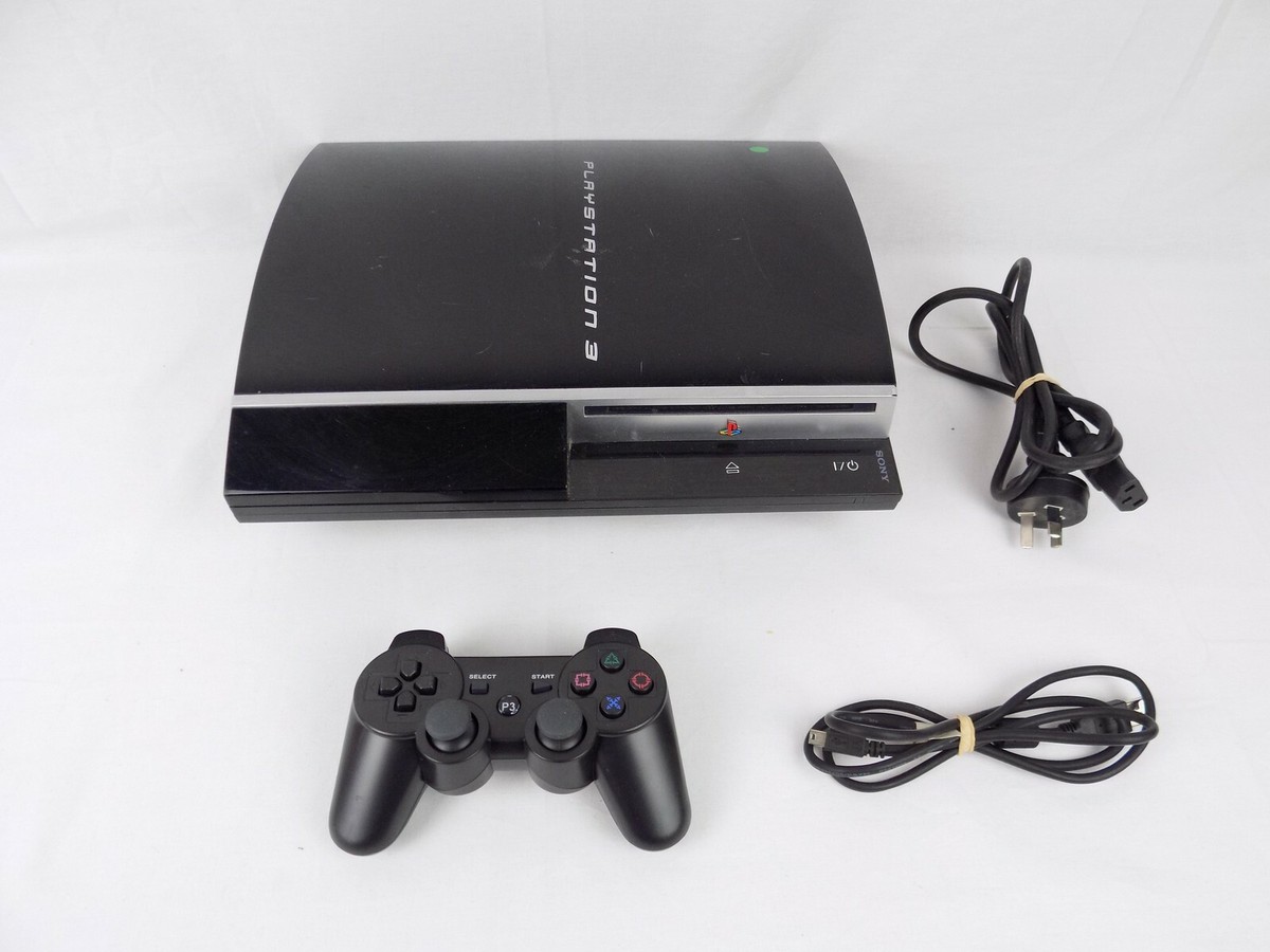 PlayStation3 - プレステ3  本体　コントローラ付き PlayStation PS3 初期型 本体 【すぐ遊べるセット】純正