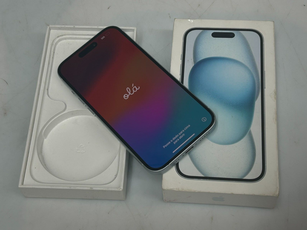 Apple iPhone 15 Blue 128GB T-Mobile #READ DSCRPTION