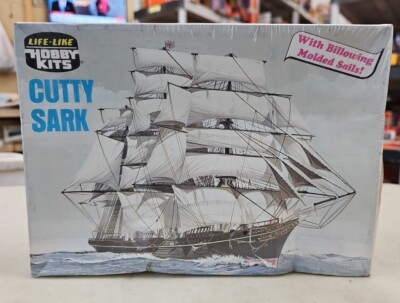 Life-Like, Cutty Sark Model Kit. #09248, NIB, 1970s. (11A)