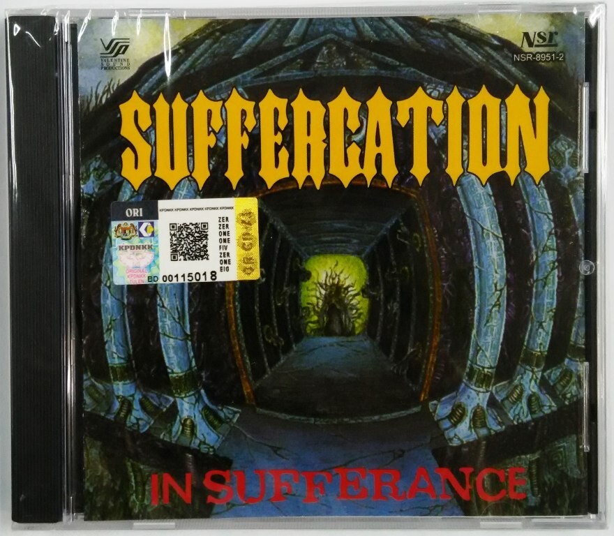 Ingested ‎– The Surreption CD デスコア デスメタル Suffercation ‎In Sufferance CD Malaysia Death Metal Band VSP