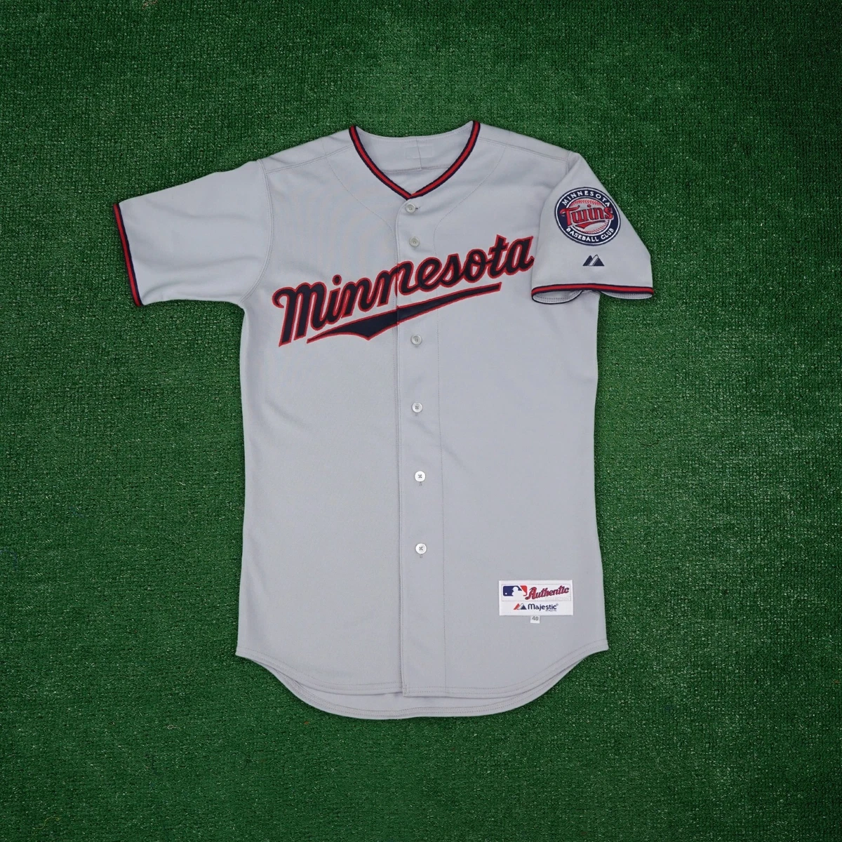 Minnesota Twins Authentic On-Field Grey Road Jersey