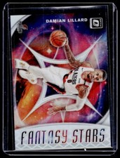 2019-20 Donruss Optic Damian Lillard Fantasy Stars Holo #9 Basketball Blazers