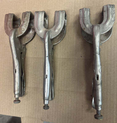 2 IRWIN TOOLS 25ZR  1 Similar,  3 Used Clamps