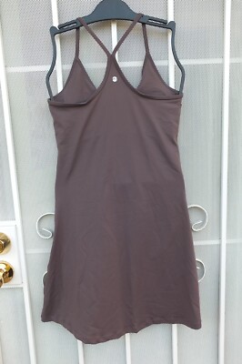 brown exercise dress Polka Dot Eco Midi Dress Chocolate Brown/White