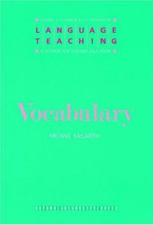 Language Teaching: Vocabulary : A Scheme for Teacher's Education