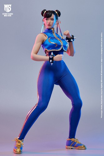 STAR MAN Female Fighter Chun Li Action Figure Model 1/6 Scale In Stock New A/B - Picture 12 of 16