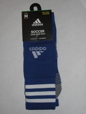 adidas Copa Zone Cushion IV OTC Soccer Socks Blue / White M NEW 5147296