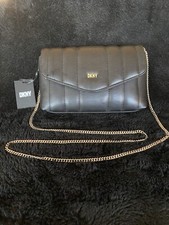 DKNY Lexington Clutch GORGEOUS  Amazing Bag  Black NWT