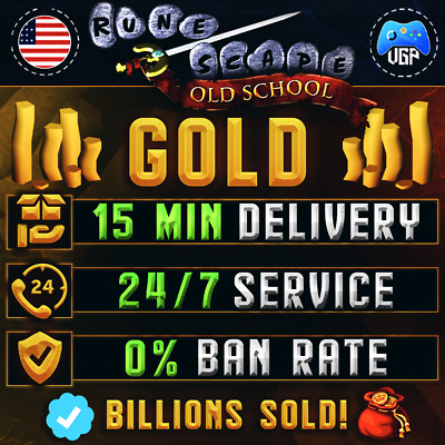 Kopen 🔥 Old School Runescape Gold | 🚛 15 Min Delivery | ✔️100% Positive FB | OSRS GP
