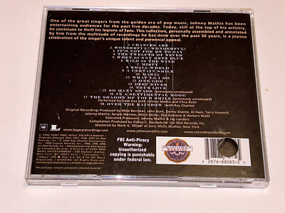 Johnny Mathis Gold 50th Anniversary Celebration Pop Music Album CD