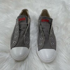 Youth Converse slip on sneaker Gray Sz. 3