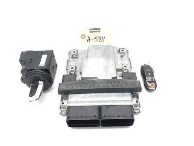 2015-2018 PORSCHE MACAN ECU ECM ENGINE CONTROL MODULE W/ KEY IGNITION SWITCH OEM
