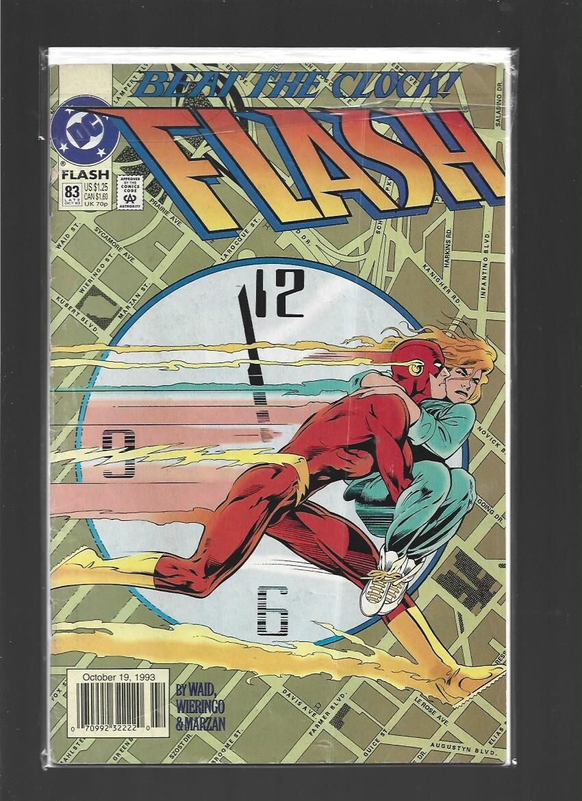 Movie Flash 1990 The Flash Tv Show Online DC Comics The Flash #82 NM