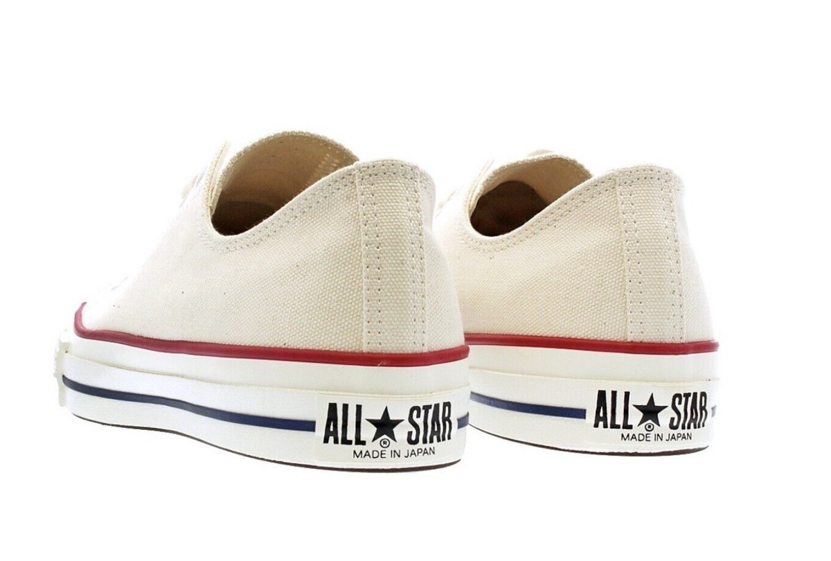CONVERSE CANVAS ALL STAR J OX Made in JAPAN Sneakers Natural