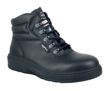 New Men's Cofra new asphalt safety boots black  8.5 W - USA/CAN safety standard