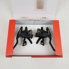 Sun Race M406 ST Trigger Brake/Shift Lever Set - 3x7 Speed, For V-Brakes
