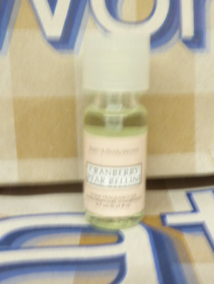 Bath and Body Works CRANBERRY PEAR BELLINI Home Fragrance Oil 0.33fl Oz RARE