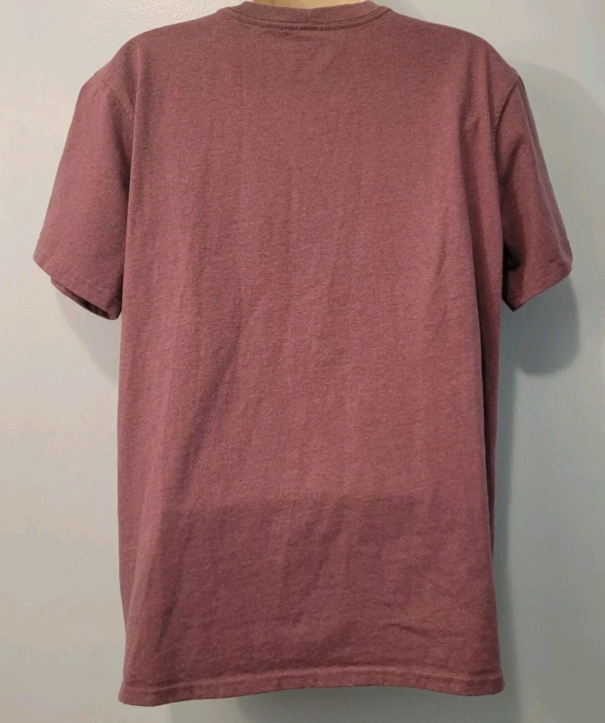 Carhartt Loose Fit Plain T-Shirt Women Purpl Salmon Front Logo Size 8-10 thumbnail 3