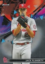 Jack Flaherty 2021 Finest #87 St. Louis Cardinals