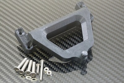 AJCMods Trailer Hitch Receiver & Ball - SCX6 1/6 Scale Crawler Jeep JLU Wrangler