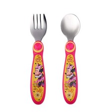 Disney Junior Minnie Mouse Fork  Spoon Set