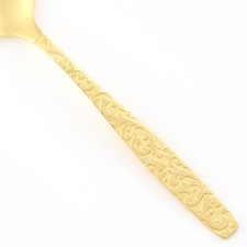 International GOLDEN SCROLL Gold Electroplate Americana Heritage CHOICE Flatware