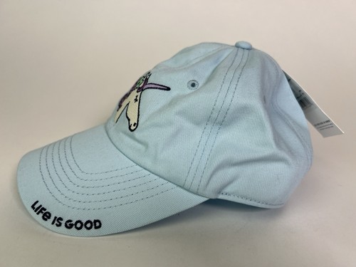 Life is Good Kids Kind Unicorn Cap Strapback Hat Light Blue Size M/L - NWT - Picture 2 of 13