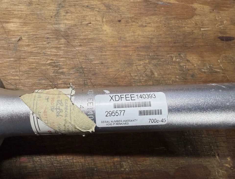 Horquilla de carbono para bicicleta de carretera Trek Bontrager Race Lite freno de llanta de 1 1/8" 700c Madone Foto 2 de 4