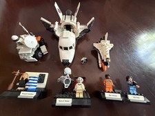 LEGO space collection Women of NASA 21312 shuttle rover plus bonus Apollo pin!