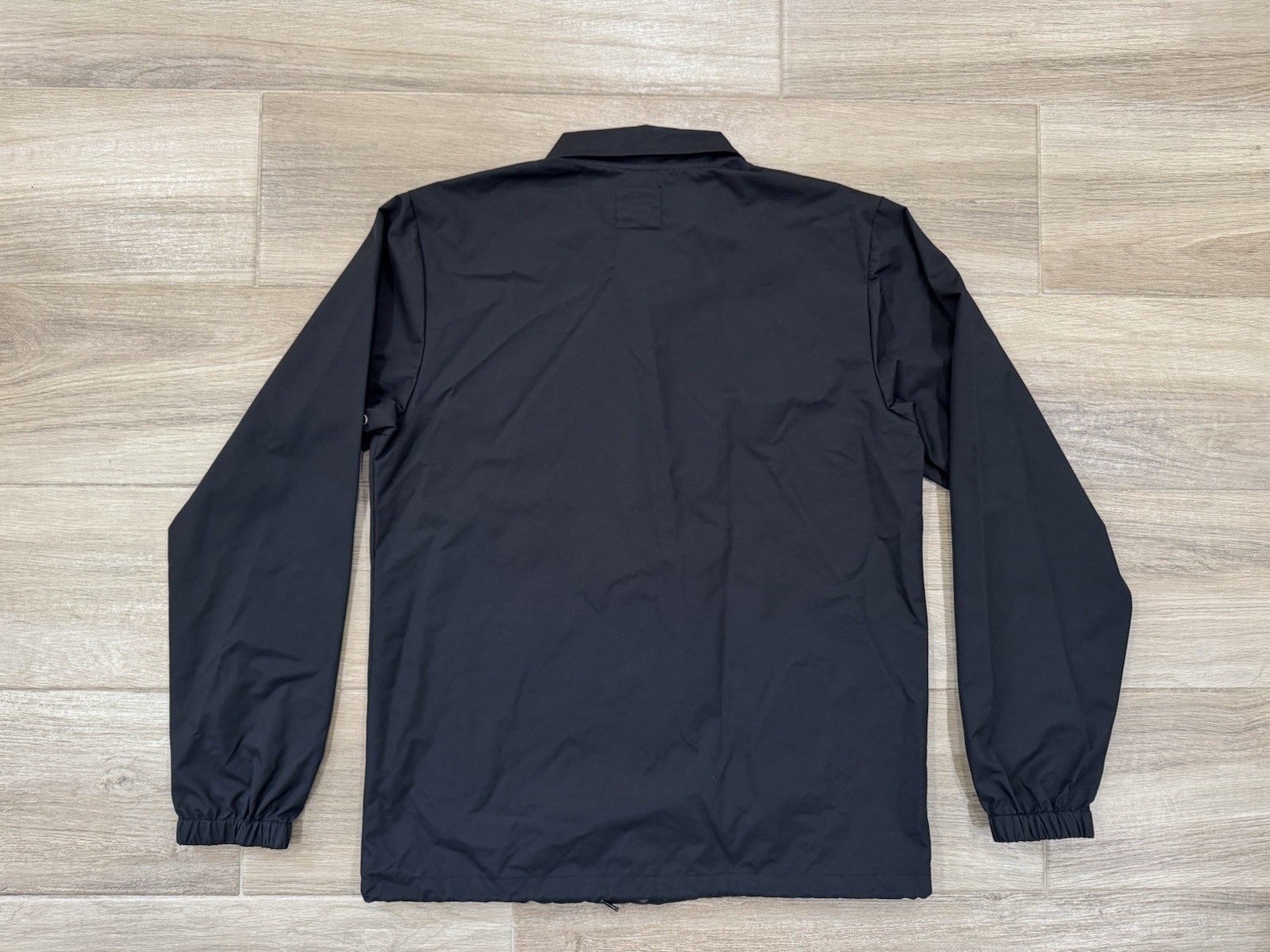 Google Android Men's Bomber Jacket MEDIUM Black S… - image 6