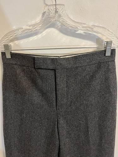 Pantalon Brooks Brothers noir gris polaire 100% laine BB1 30x38 Thom Browne neuf avec étiquette