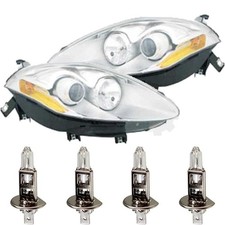 Halogen Scheinwerfer Set für Fiat Bravo II 198 1.4 T-Jet 1.6 D Multijet 198_