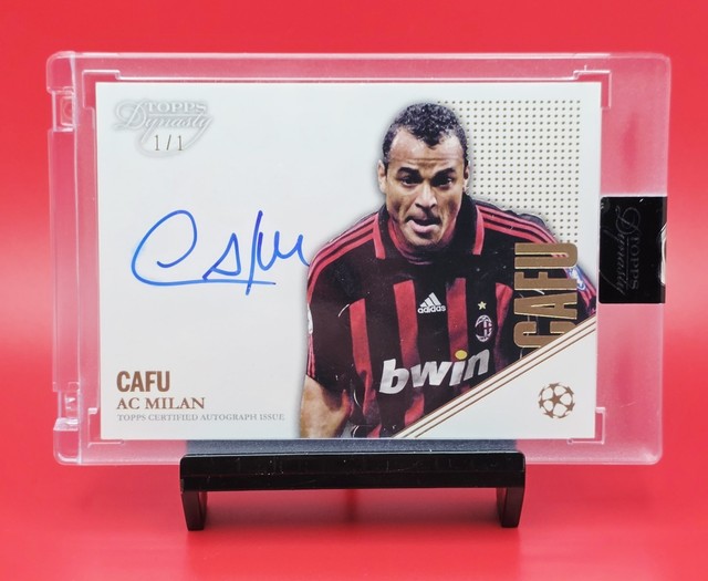 2022-23 Topps Dynasty UEFA AC Milan Cafu On Card Auto 1/1 A-C4