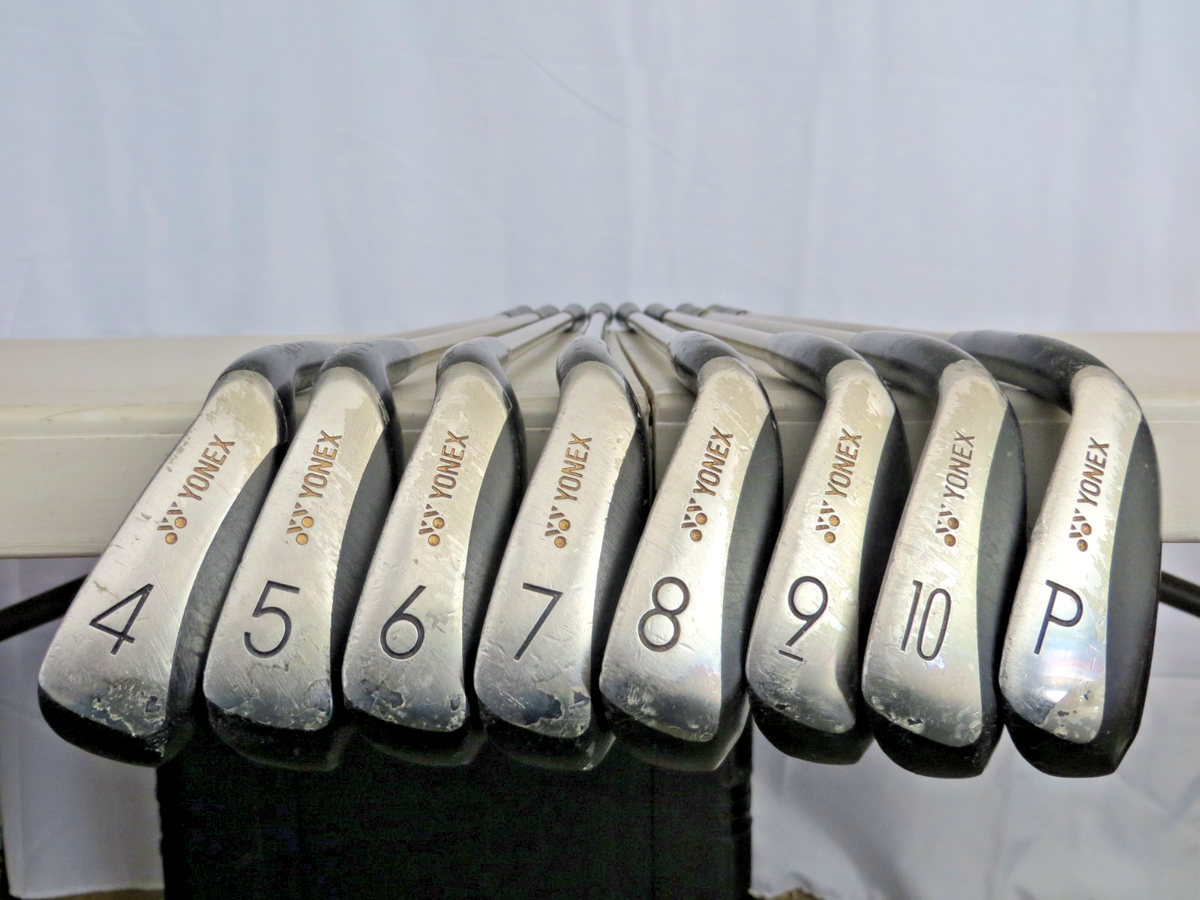 Yonex ADX 200 Iron Set 4-10, PW BR500 Boron Graphite Stiff Shaft